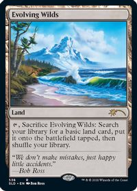 Evolving Wilds (Bob Ross) — Secret Lair Drop Series