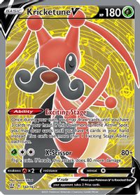 Kricketune V (Full Art) — SWSH05: Battle Styles