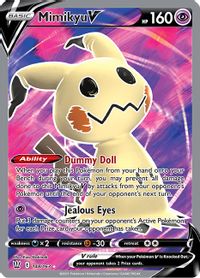 Mimikyu V (Full Art) — SWSH05: Battle Styles