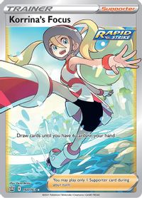 Korrina's Focus (Full Art) — SWSH05: Battle Styles