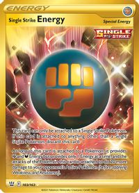 Single Strike Energy (Secret) — SWSH05: Battle Styles