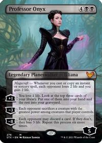 Professor Onyx (Borderless) — Strixhaven: School of Mages