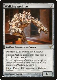 Walking Archive — The List Reprints
