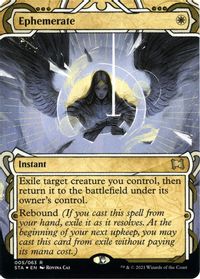 Ephemerate (Foil Etched) — Strixhaven: Mystical Archive