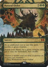 Natural Order (Foil Etched) — Strixhaven: Mystical Archive