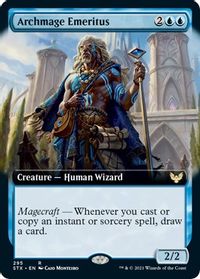 Archmage Emeritus (Extended Art) — Strixhaven: School of Mages