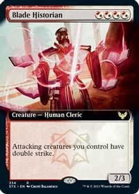 Blade Historian (Extended Art) — Strixhaven: School of Mages