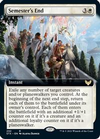 Semester's End (Extended Art) — Strixhaven: School of Mages