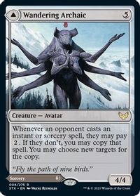 Wandering Archaic — Strixhaven: School of Mages