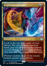 Expressive Iteration — Promo Pack: Strixhaven