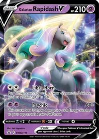 Galarian Rapidash V - SWSH111 — SWSH: Sword & Shield Promo Cards