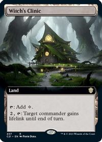 Witch's Clinic (Extended Art) — Commander 2021