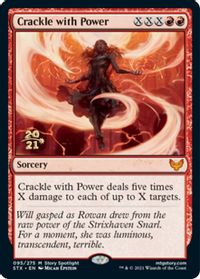 Crackle with Power — Prerelease Cards