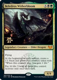 Beledros Witherbloom — Prerelease Cards