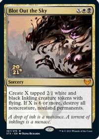 Blot Out the Sky — Prerelease Cards