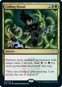 Culling Ritual — Prerelease Cards