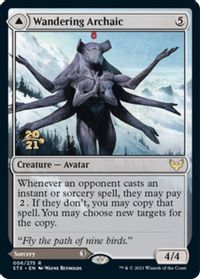 Wandering Archaic — Prerelease Cards