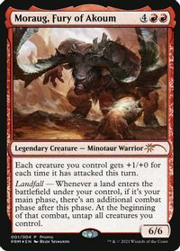 Moraug, Fury of Akoum — Unique and Miscellaneous Promos