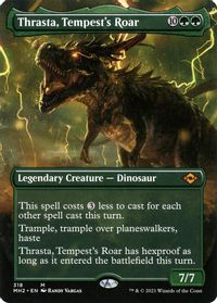 Thrasta, Tempest's Roar (Borderless) — Modern Horizons 2