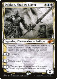 Dakkon, Shadow Slayer (Showcase) — Modern Horizons 2