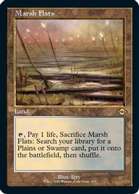Marsh Flats (Retro Frame) (Foil Etched) — Modern Horizons 2