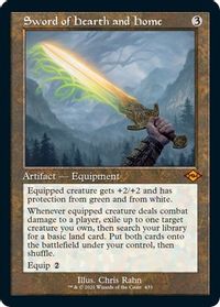 Sword of Hearth and Home (Retro Frame) (Foil Etched) — Modern Horizons 2