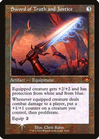 Sword of Truth and Justice (Retro Frame) — Modern Horizons