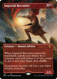 Imperial Recruiter (Borderless) — Modern Horizons 2