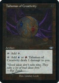 Talisman of Creativity (Retro Frame) (Foil Etched) — Modern Horizons