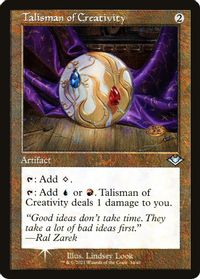 Talisman of Creativity (Retro Frame) — Modern Horizons