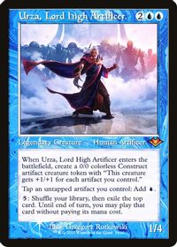 Urza, Lord High Artificer (Retro Frame) — Modern Horizons