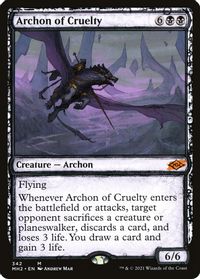 Archon of Cruelty (Showcase) — Modern Horizons 2