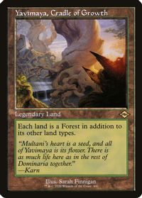 Yavimaya, Cradle of Growth (Retro Frame) — Modern Horizons 2
