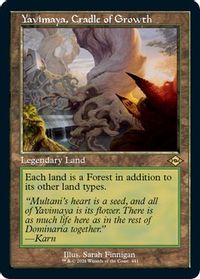 Yavimaya, Cradle of Growth (Retro Frame) (Foil Etched) — Modern Horizons 2