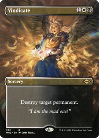 Vindicate (Borderless) — Modern Horizons 2