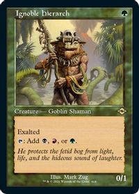 Ignoble Hierarch (Retro Frame) (Foil Etched) — Modern Horizons 2