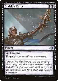 Sudden Edict (Showcase) — Modern Horizons 2