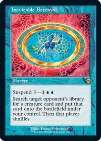 Inevitable Betrayal (Retro Frame) (Foil Etched) — Modern Horizons 2
