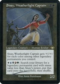 Sisay, Weatherlight Captain (Retro Frame) (Foil Etched) — Modern Horizons