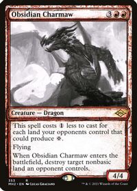 Obsidian Charmaw (Showcase) — Modern Horizons 2