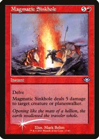 Magmatic Sinkhole (Retro Frame) — Modern Horizons