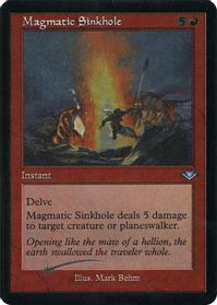 Magmatic Sinkhole (Retro Frame) (Foil Etched) — Modern Horizons