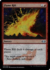 Flame Rift (Foil Etched) — Modern Horizons 2