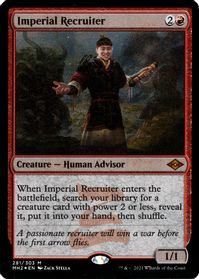 Imperial Recruiter (Foil Etched) — Modern Horizons 2
