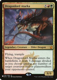 Dragonlord Atarka — The List Reprints