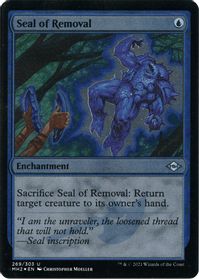 Seal of Removal (Foil Etched) — Modern Horizons 2