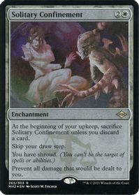 Solitary Confinement (Foil Etched) — Modern Horizons 2