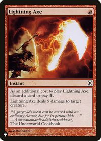Lightning Axe — The List Reprints