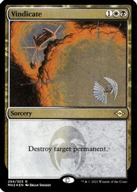 Vindicate (Foil Etched) — Modern Horizons 2