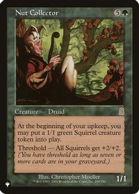 Nut Collector — The List Reprints